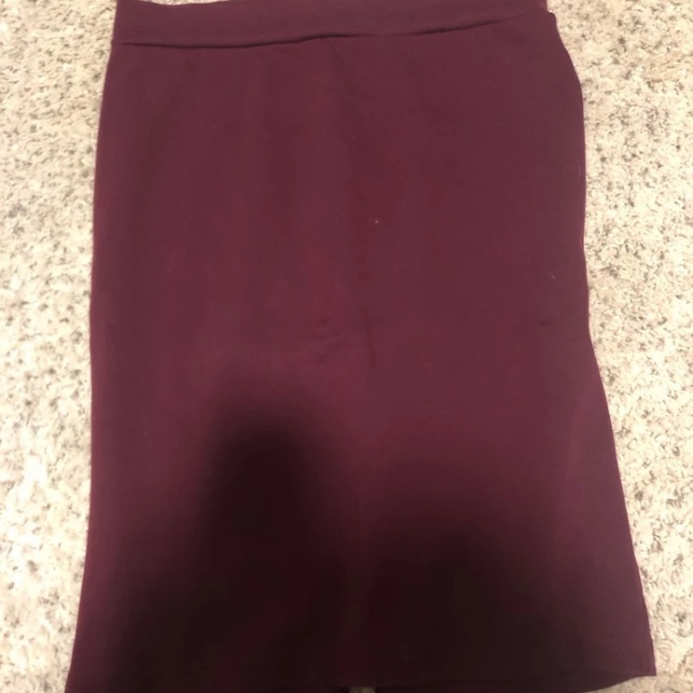 High waisted bodycon pencil skirt